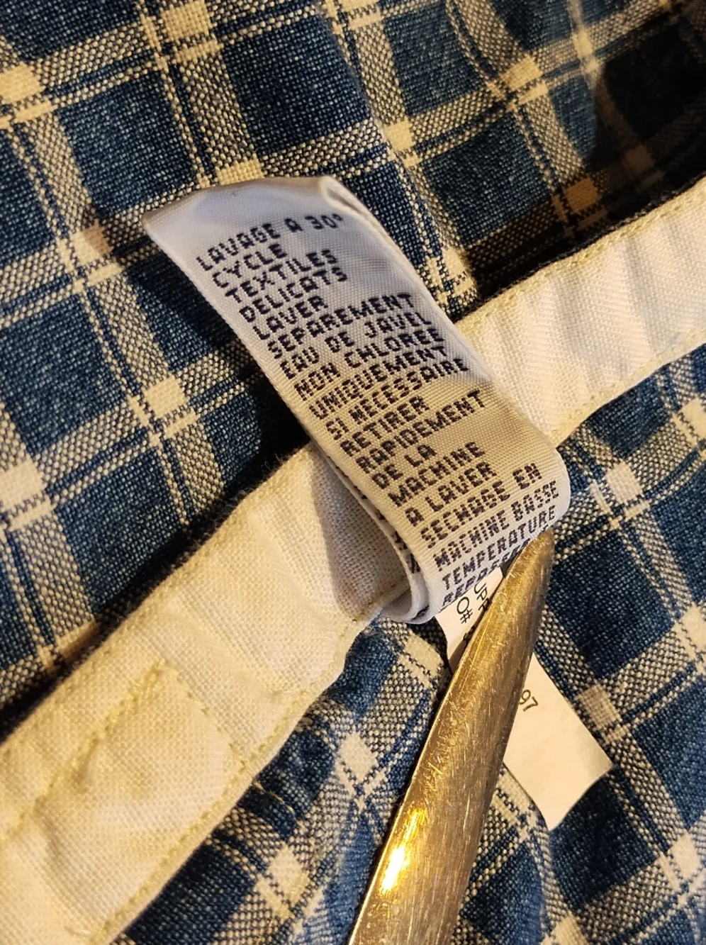Polo By Ralph Lauren Short Sleeve Blue Check Button Front Shirt XXL / TTG